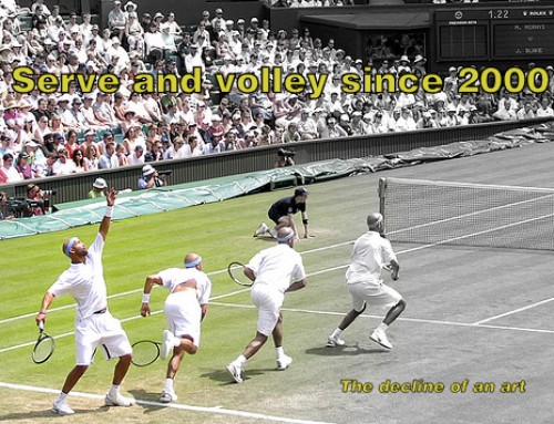 Serve and volley since 2000 – The decline of an art.