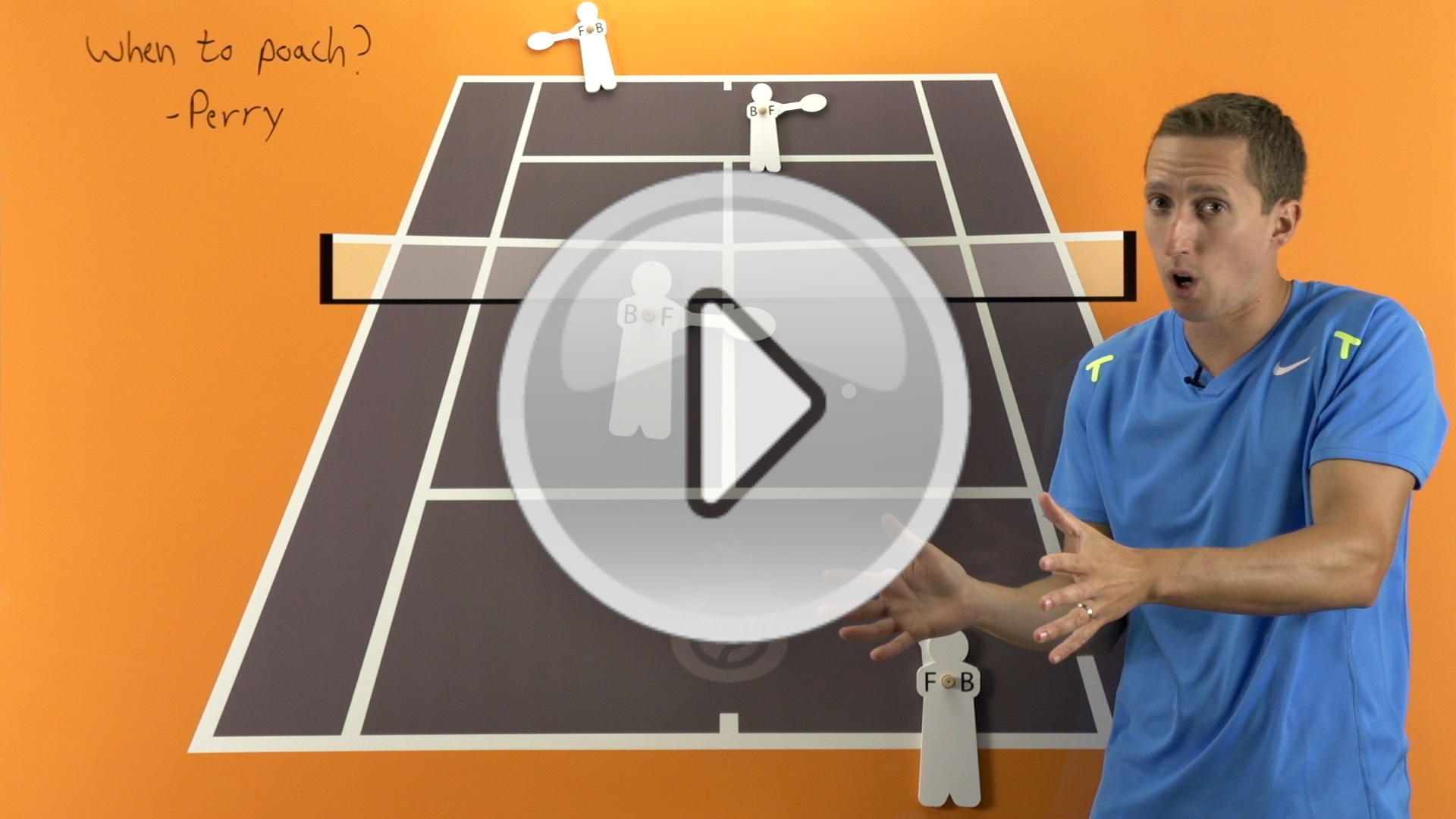 When To Poach Email Free Tennis Lessons from Essential Tennis