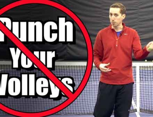 Don’t Punch Your Volleys!