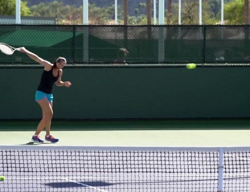 Jelena Jankovic Backhand – Indian Wells 2013 – BNP Paribas Open