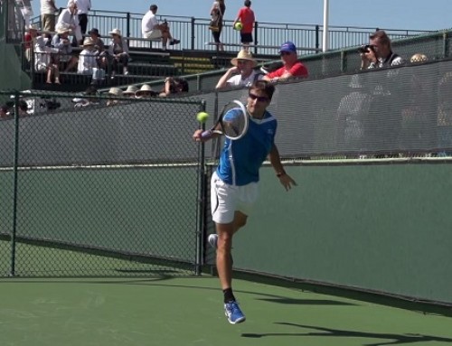 Tommy Robredo Backhand In Super Slow Motion – Indian Wells 2013 – BNP Paribas Open