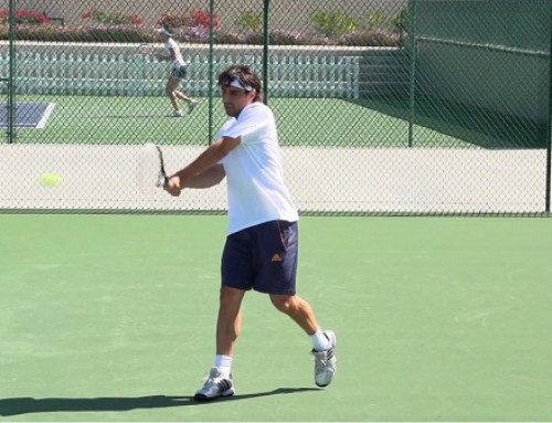 Marcos Baghdatis Backhand In Super Slow Motion – Indian Wells 2013 – BNP Paribas Open