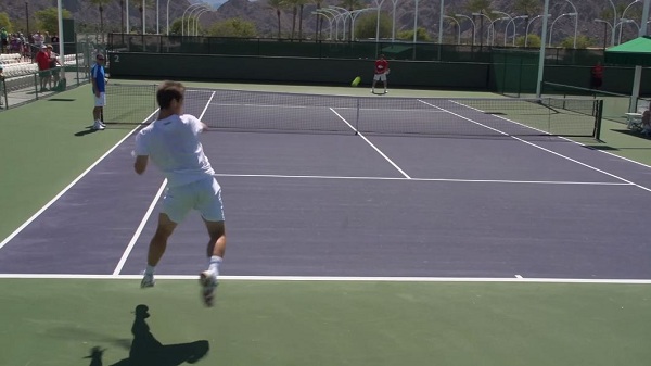 Richard Gasquet Forehand, Backhand and Volley - Indian ...