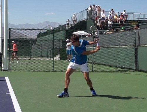 Tommy Robredo Forehand and Backhand In Super Slow Motion – Indian Wells 2013 – BNP Paribas Open