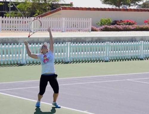 Melanie Oudin Serve In Slow Motion and Super Slow Motion – Indian Wells 2013 – BNP Paribas Open