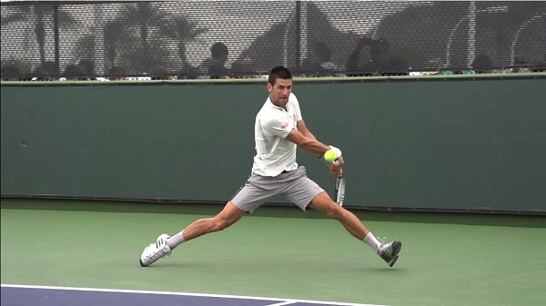 18.NovakDjokovicBackhandinSuperSlowMotionBNPParibasOpen2013