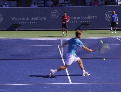 Richard Gasquet and Janko Tipseravic Forehand, Backhand and Overhead – 2013 Cincinnati Open