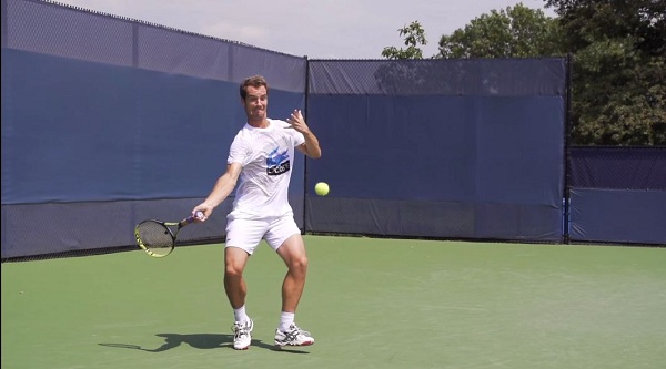 02 Richard Gasquet Forehand Backhand And Serve In Super Slow Motion Free Tennis Lessons From Essential Tennis