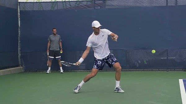 02.Tomas-Berdych-in-Super-Slow-Motion-Forehand-#1 - Free Tennis