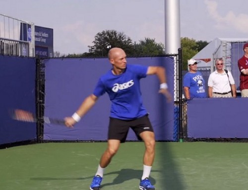 Nikolay Davydenko Forehand and Backhand – 2013 Cincinnati Open