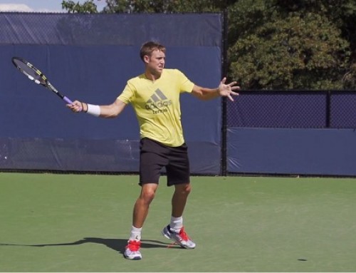 Jack Sock Forehand In Super Slow Motion – 2013 Cincinnati Open