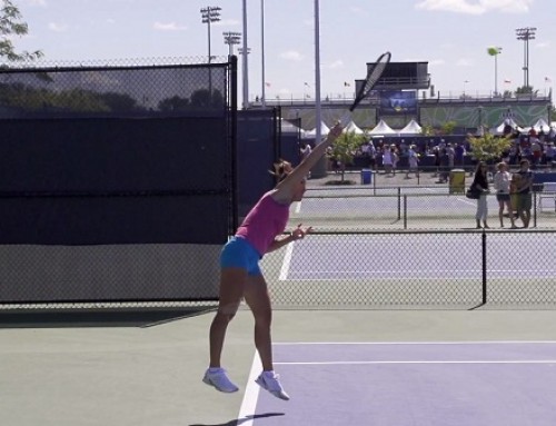 Jelena Jankovic Serve In Super Slow Motion 2 – 2013 Cincinnati Open
