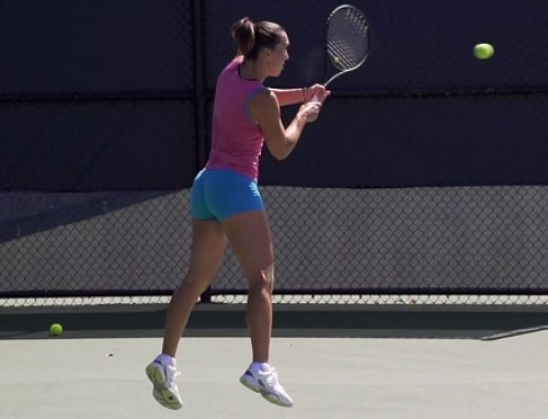 Jelena Jankovic Forehand and Backhand In Super Slow Motion 2 – 2013 Cincinnati Open
