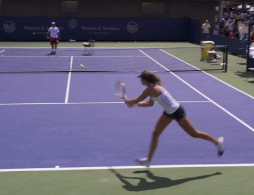 Daniela Hantuchova Forehand and Backhand 2 – 2013 Cincinnati Open