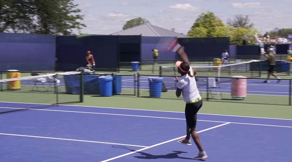 Sloane Stephens Forehand Backhand Volley And Overhead 2013