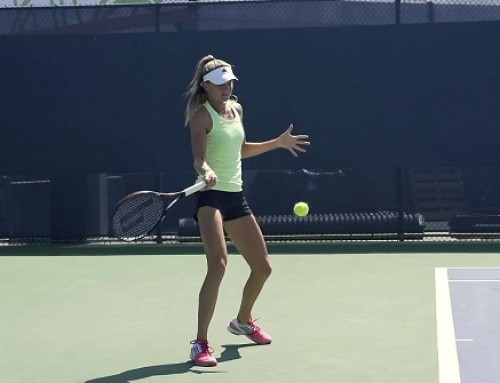 Daniela Hantuchova in Super Slow Motion | Forehand #1 | Western & Southern Open 2014