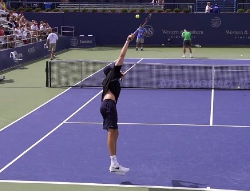 John Isner Serve In Super Slow Motion 2 – 2013 Cincinnati Open