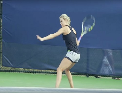 Eugenie Bouchard | Forehand and Backhand #3 | Western & Southern Open 2014