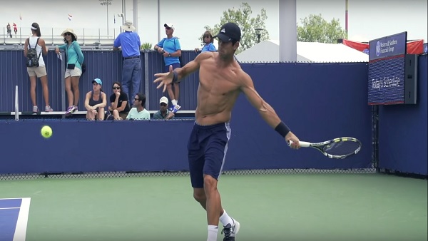 Fernando Verdasco in Super Slow Motion | Forehand #1