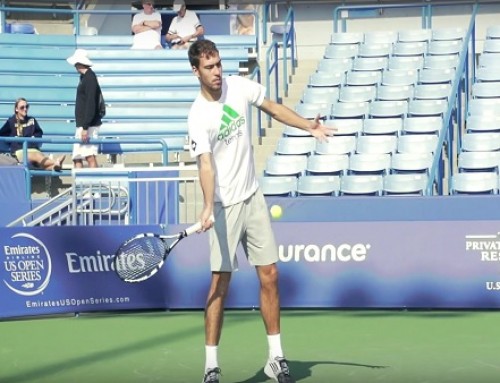 Jerzy Janowicz in Super Slow Motion | Forehand #1 | Western & Southern Open 2014