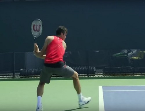 Milos Raonic | Forehand and Backhand #1 | Western & Southern Open 2014