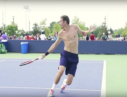 Nicolas Mahut in Super Slow Motion | Forehand and Backhand #1 | Western & Southern Open 2014