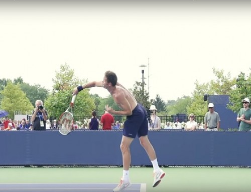 Nicolas Mahut in Super Slow Motion | Forehand and Serve #1 | Western & Southern Open 2014
