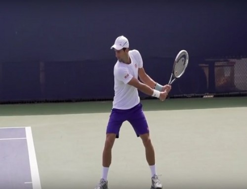 Novak Djokovic Forehand in Full and Slow Motion - Djokovic Forehand