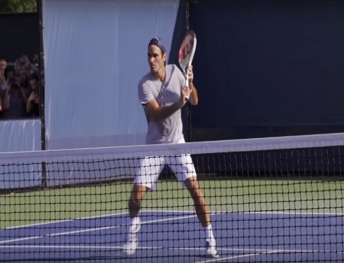 Roger Federer Volley – 2013 Cincinnati Open