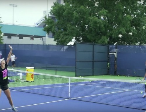 Sabine Lisicki | Overhead #1 | Western & Southern Open 2014