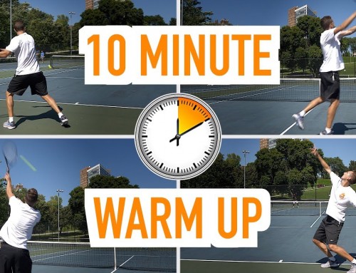 The BEST 10-minute Warm Up (tennis match preparation)