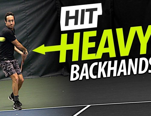 How to Hit HEAVY Backhand Topspin (flat backhand fix)