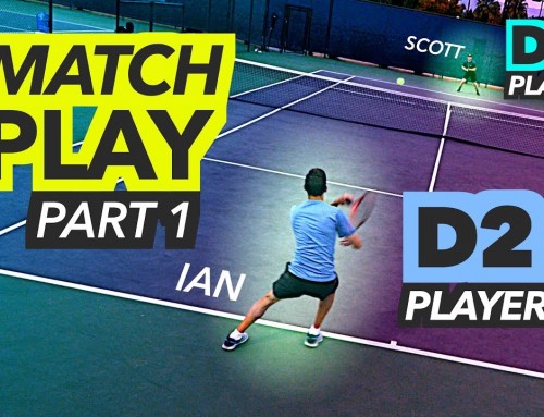 NTRP 5.0 Tennis Match Play – PART 1 (Ian vs Scott)