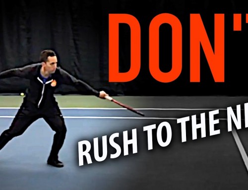 DON’T Rush to the Net! (do this instead)