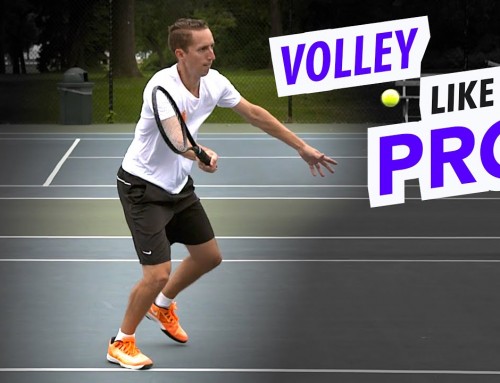 How to Volley like a PRO (tennis lesson)