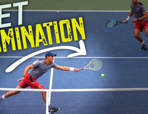 How to Fake & Poach (Doubles Net Domination Strategy) – Tennis Lesson