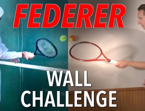 Roger Federer Wall Challenge – Home Tennis Drills