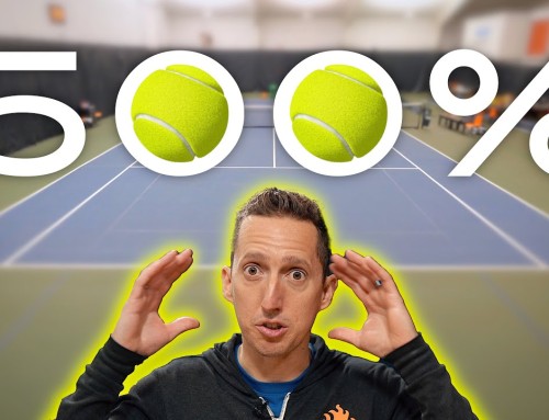 Improve Your Tennis 500% Overnight (not clickbait)