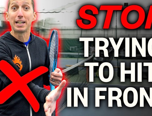 STOP trying to follow through! (tennis technique)