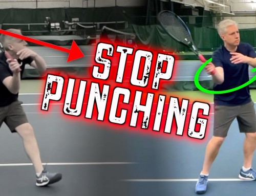 Don’t Volley Like THIS! (tennis technique lesson)