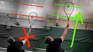 how to hit a bigger and more powerful tennis serve