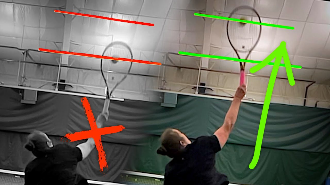 how to hit a bigger and more powerful tennis serve