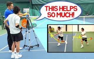 the only way to fix your two-handed backhand topspin
