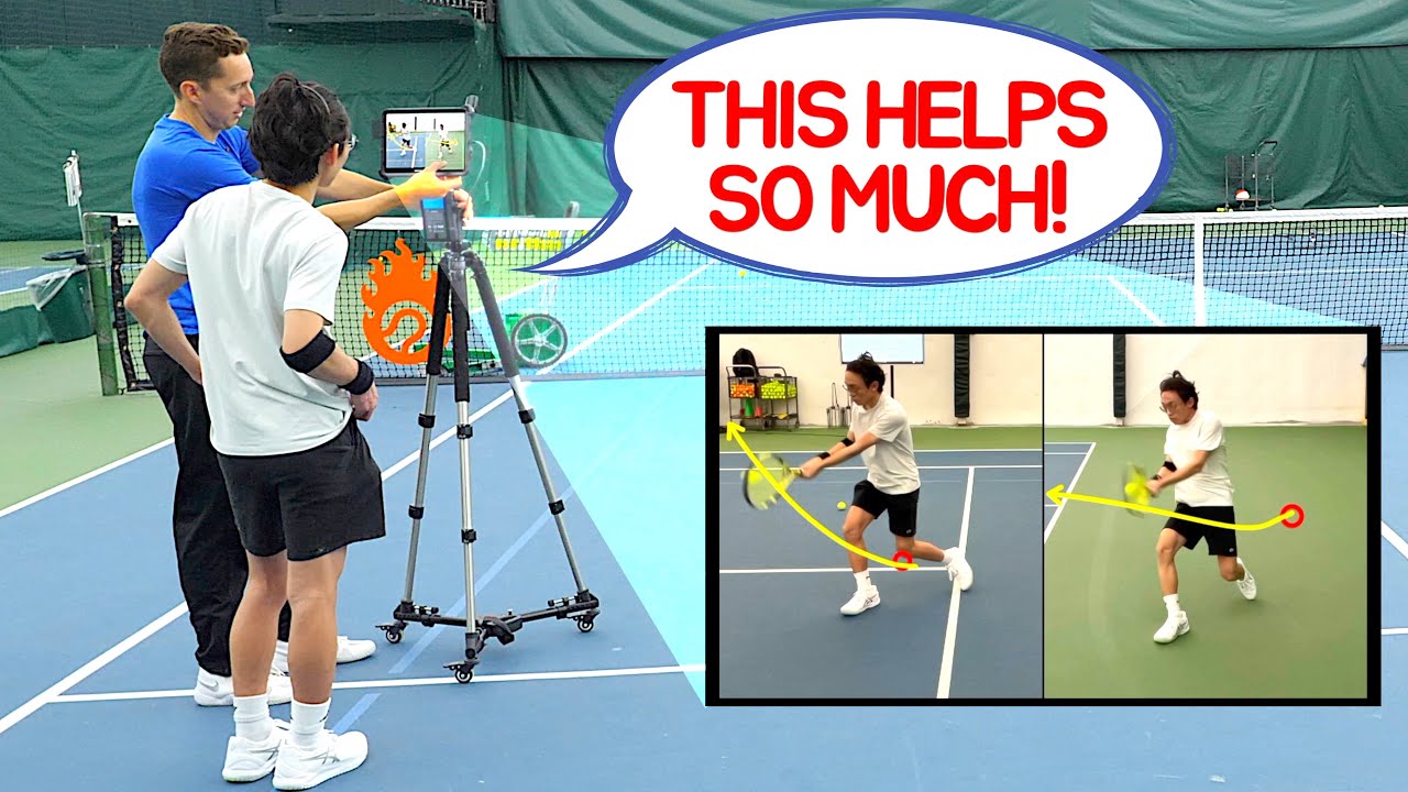 the only way to fix your two-handed backhand topspin