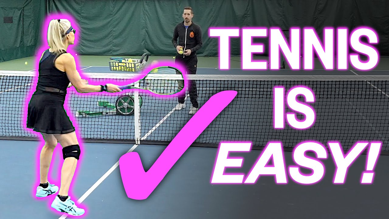 how to make your volley's easy in tennis