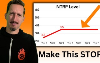 Why You're Not Improving at Tennis