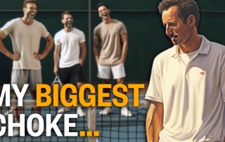 the most embarrassing miss of my tennis career