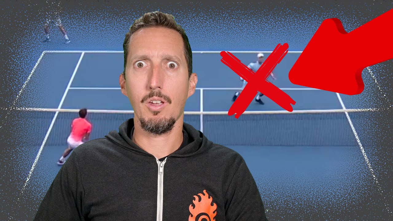 the wrong position in doubles tennis you must avoid