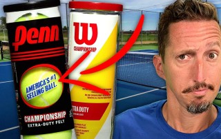 you’re using the wrong tennis ball for your game