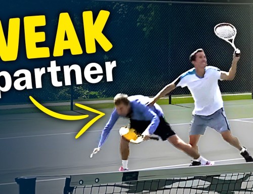 How to Win at Doubles With a Weak Partner in Tennis